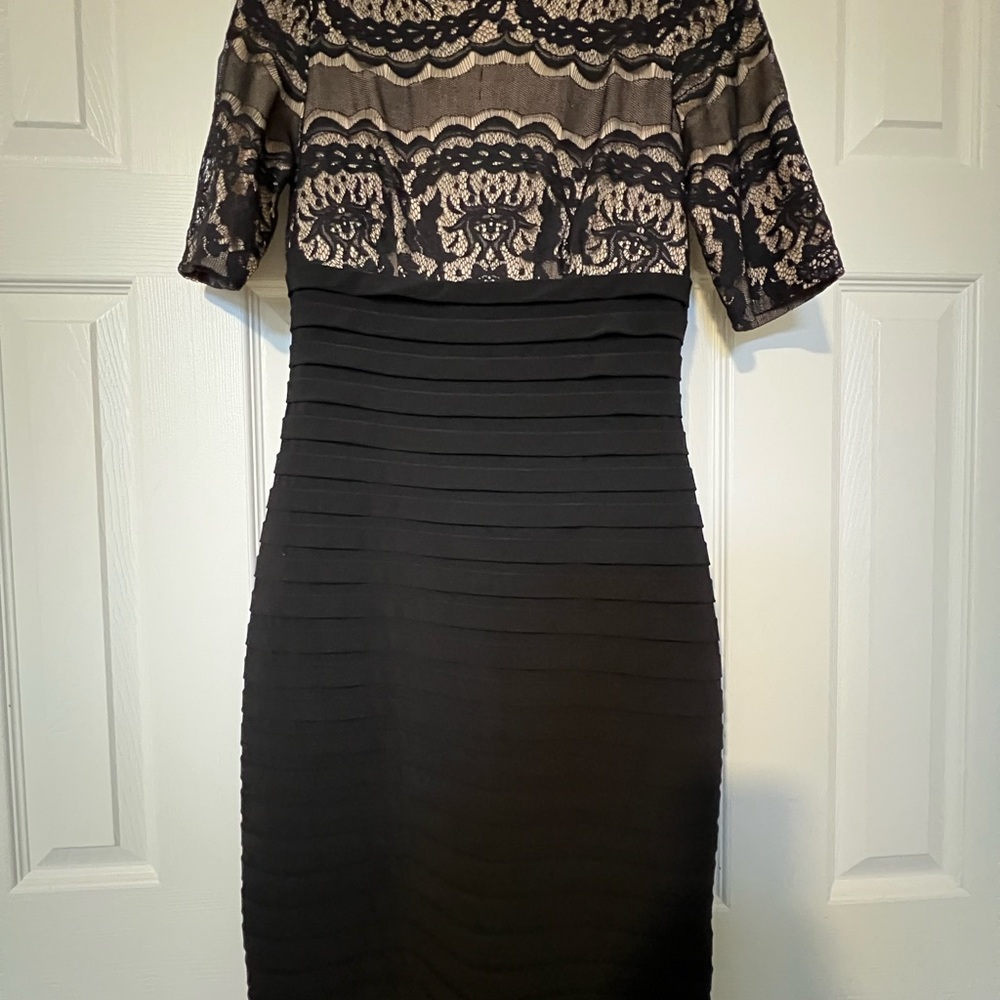 Black cocktail dress